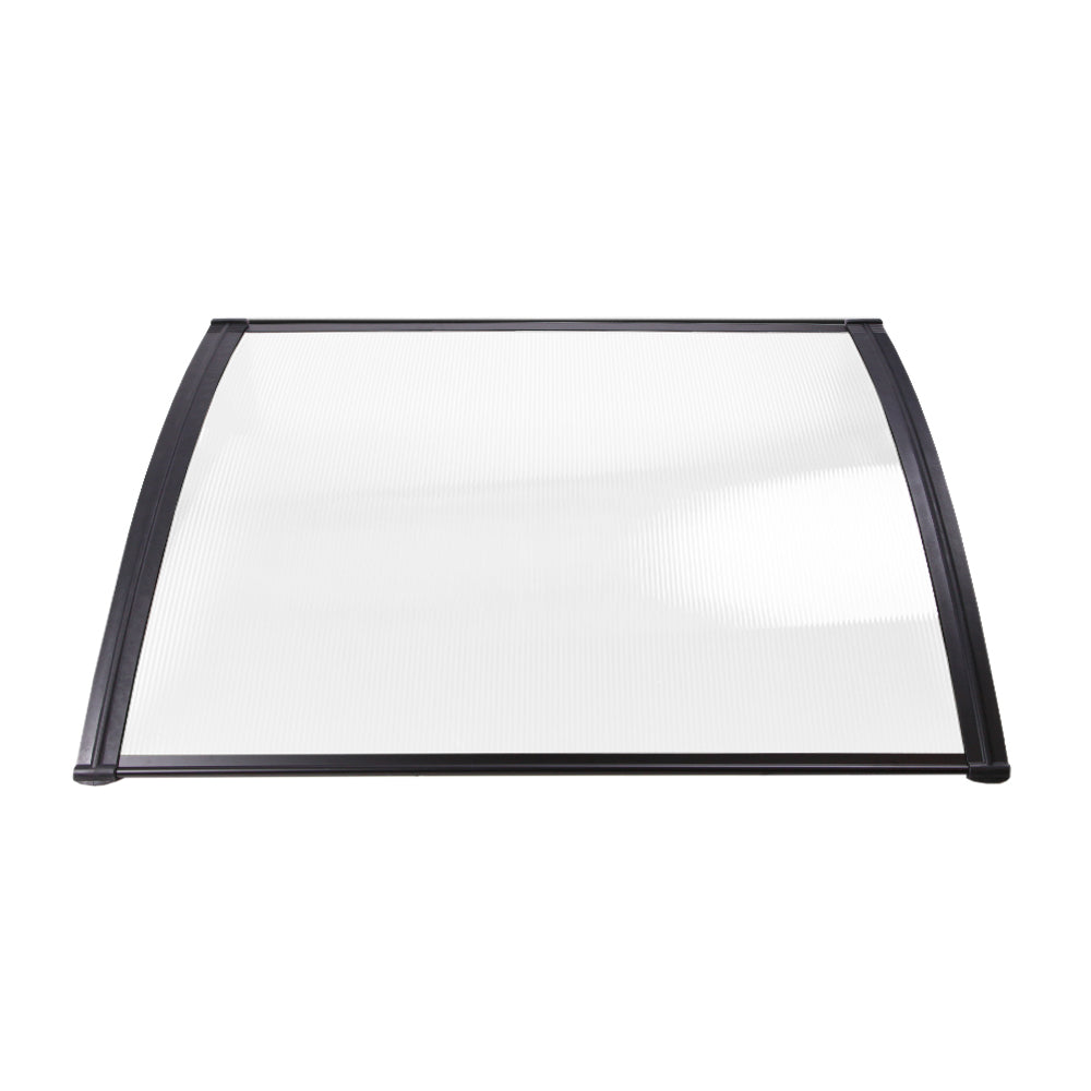 Window Door Awning DIY Patio Outdoor Sun Shield - 1x2.4m