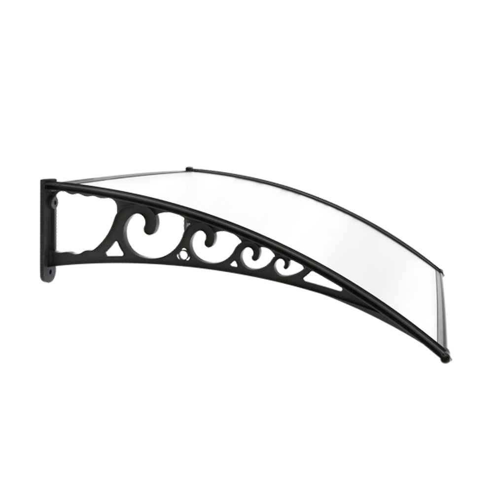 Window Door Awning DIY Patio Outdoor Sun Shield - 1x2.4m