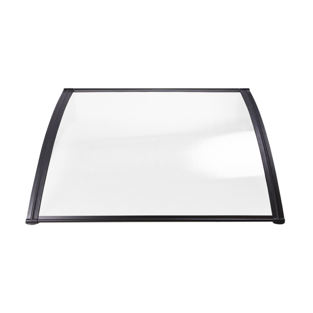 Patio DIY Window Door Awning Canopy UV Shield White - 1x6m