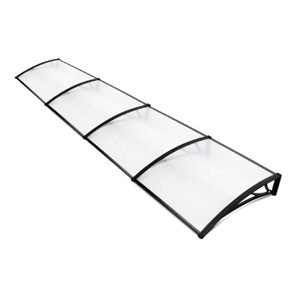 Window DIY Door Awning Patio Canopy UV Shield - 1x4m