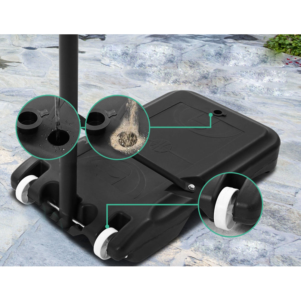 Outdoor Adjustable Basketball Hoop System