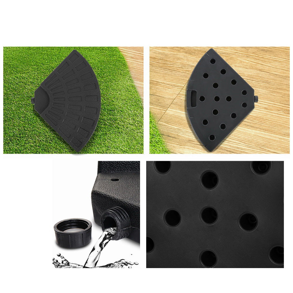 Outdoor Umbrella Pole Base Stand - Black