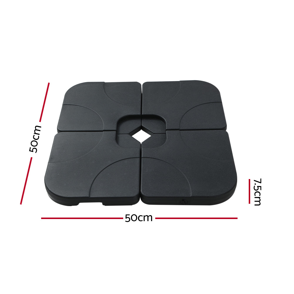 Outdoor Umbrella Base Stand Sand Water Beach Patio - 50cm