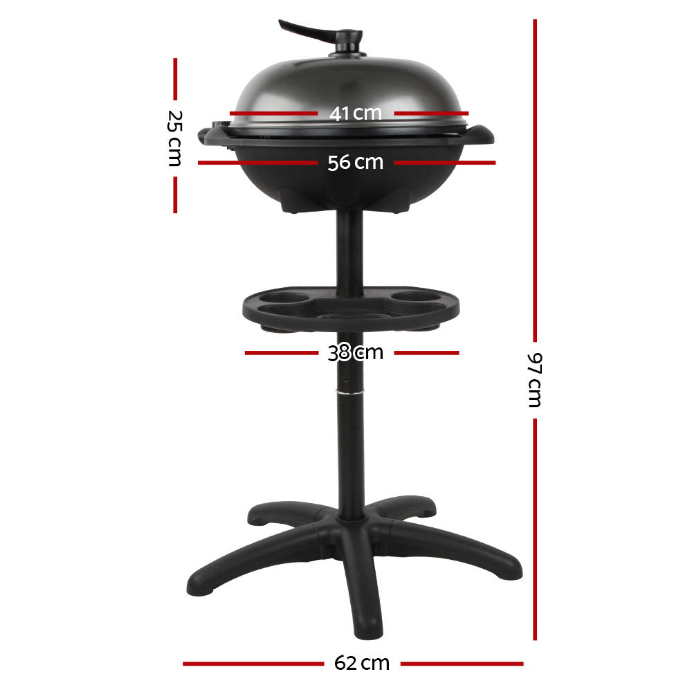 Smokeless Portable Electric BBQ With Stand