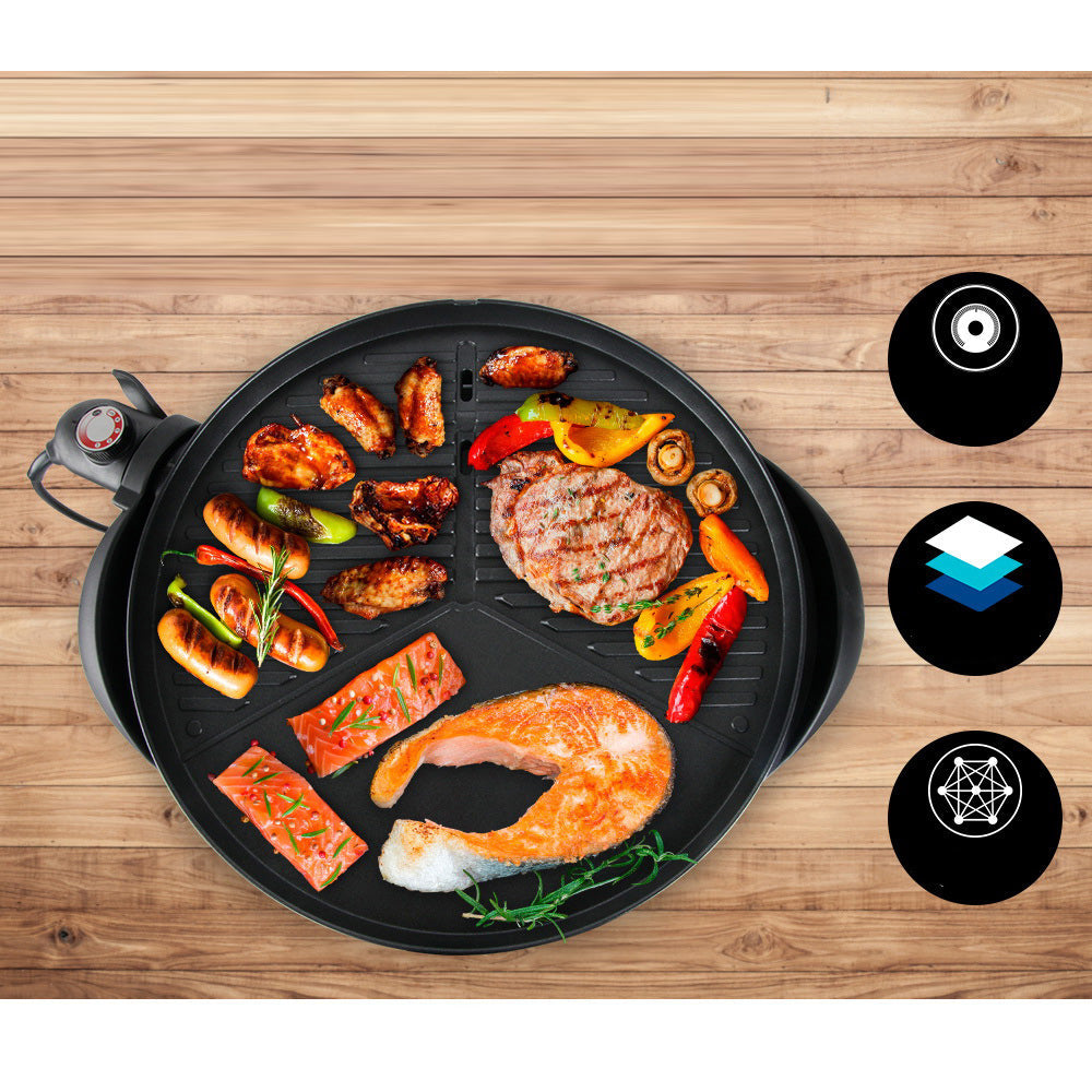 Smokeless Portable Electric BBQ With Stand