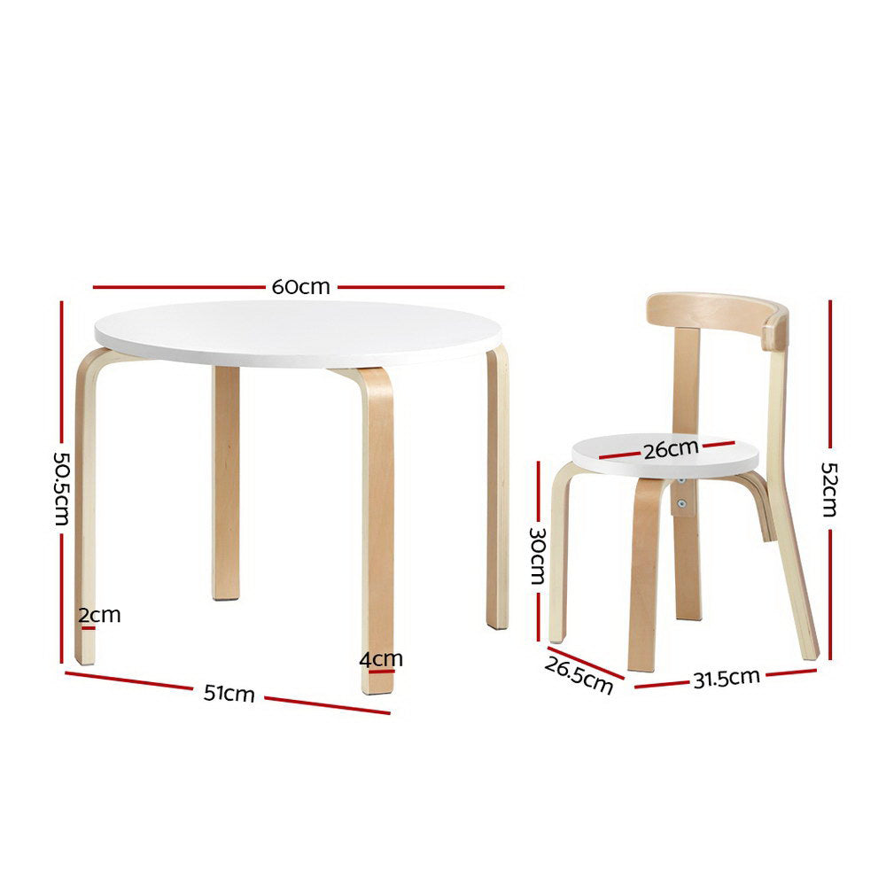 Kids Activity and Study Chair and Table Set - 3pc