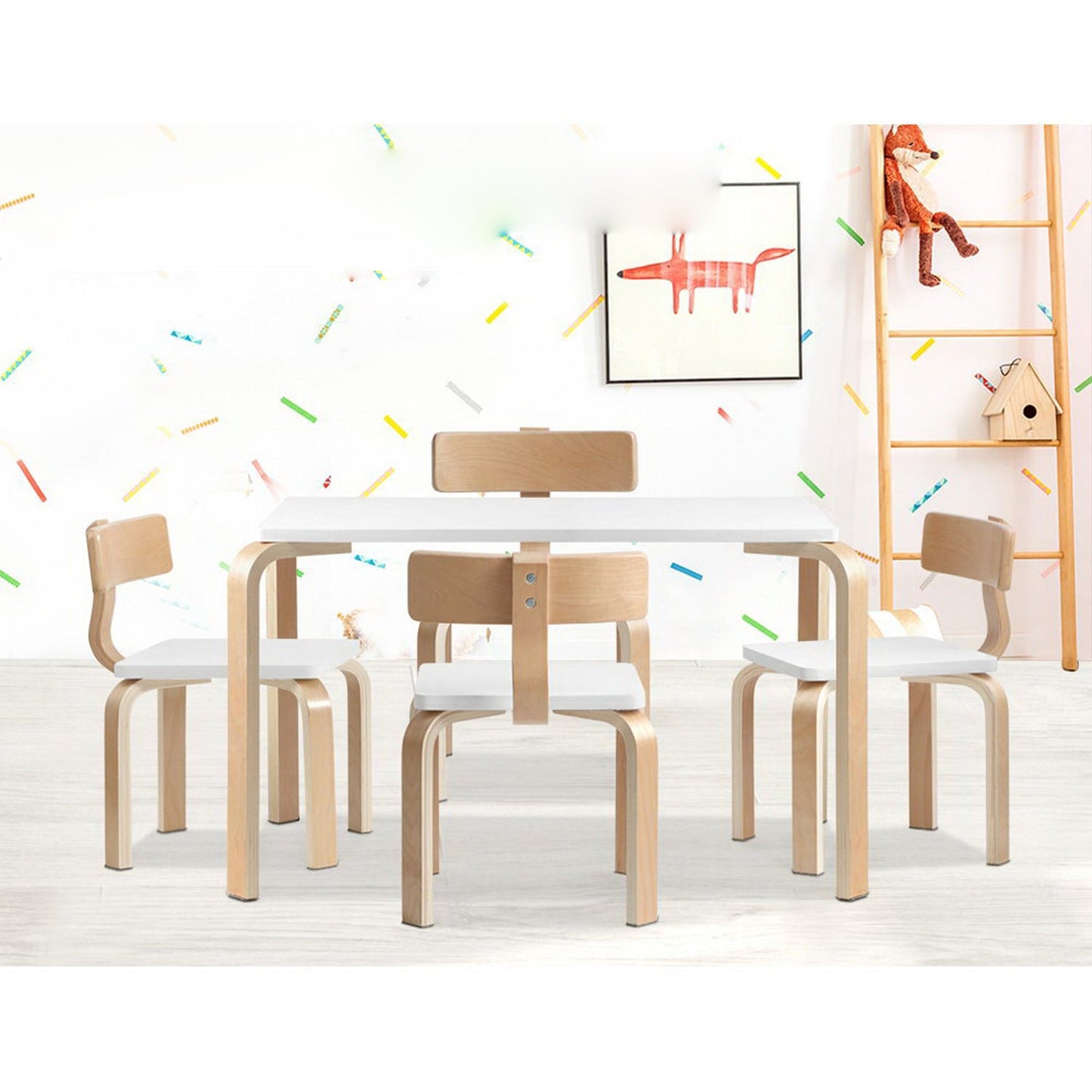Kids Study Table Chair Desk Set