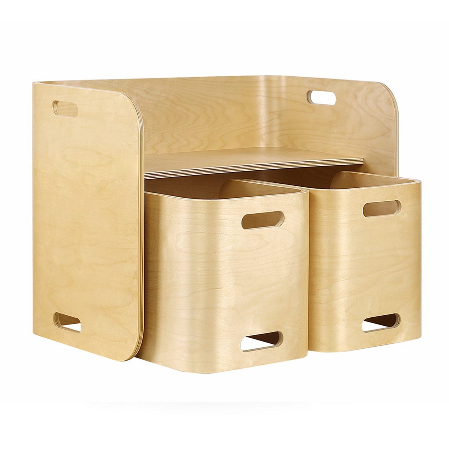 Kids Activity Table and Chair Set Beige - Set of 3