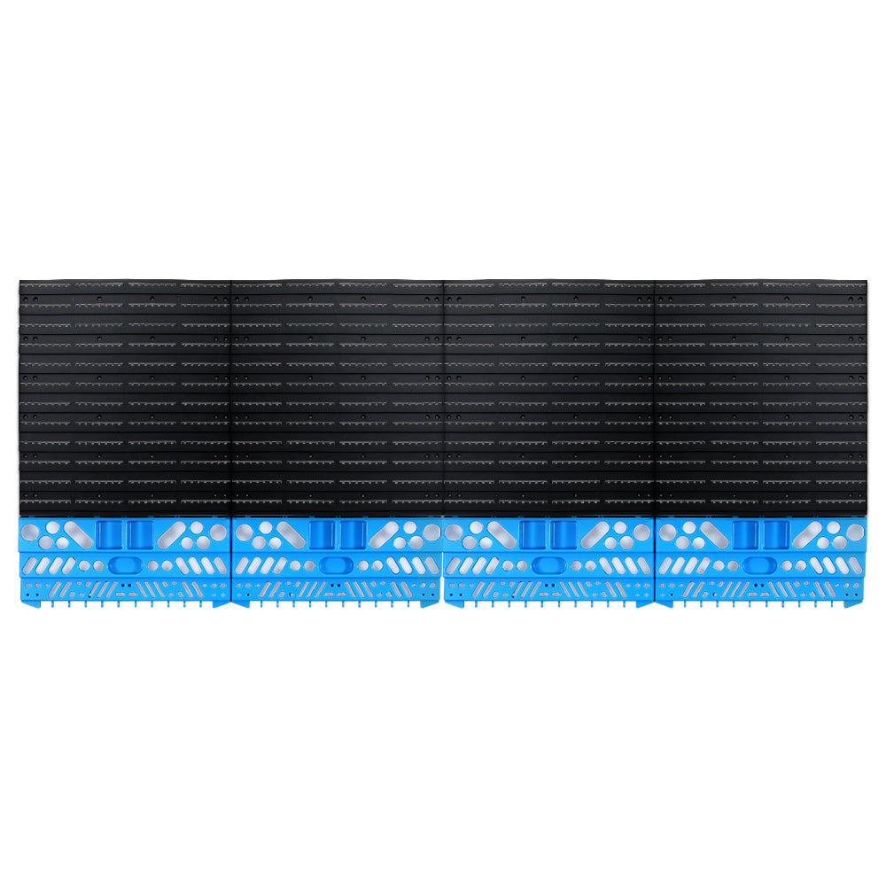 Wall Mounted Rack Tools Steel Garage Board - 108 Storage Bins