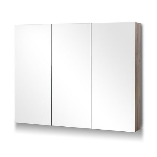Bathroom Mirror Cabinet 900mm x720mm - Natural