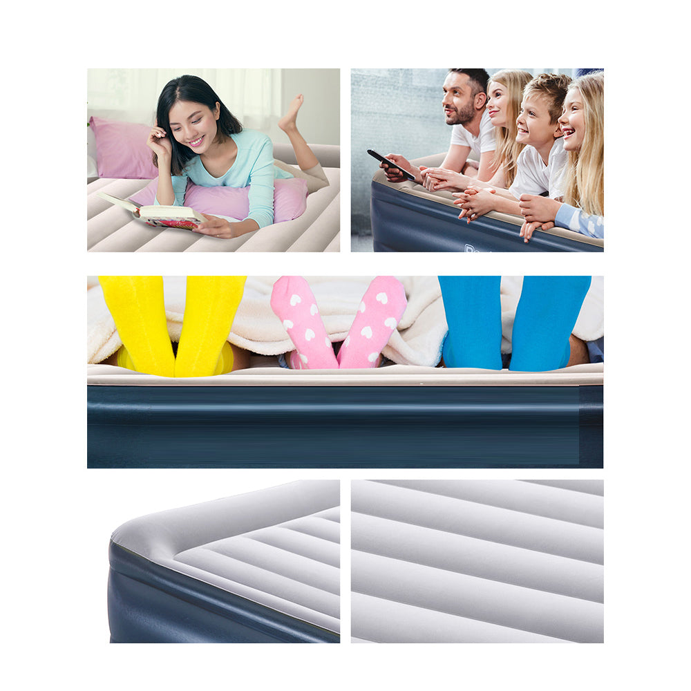 Queen Size Inflatable Air Matress - Grey