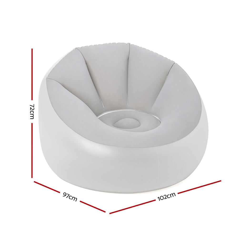 Inflatable LED Outdoor Lounge Seat - 7 Colours