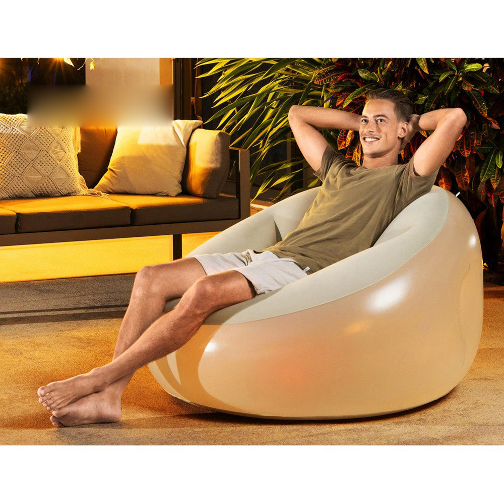 Inflatable LED Outdoor Lounge Seat - 7 Colours
