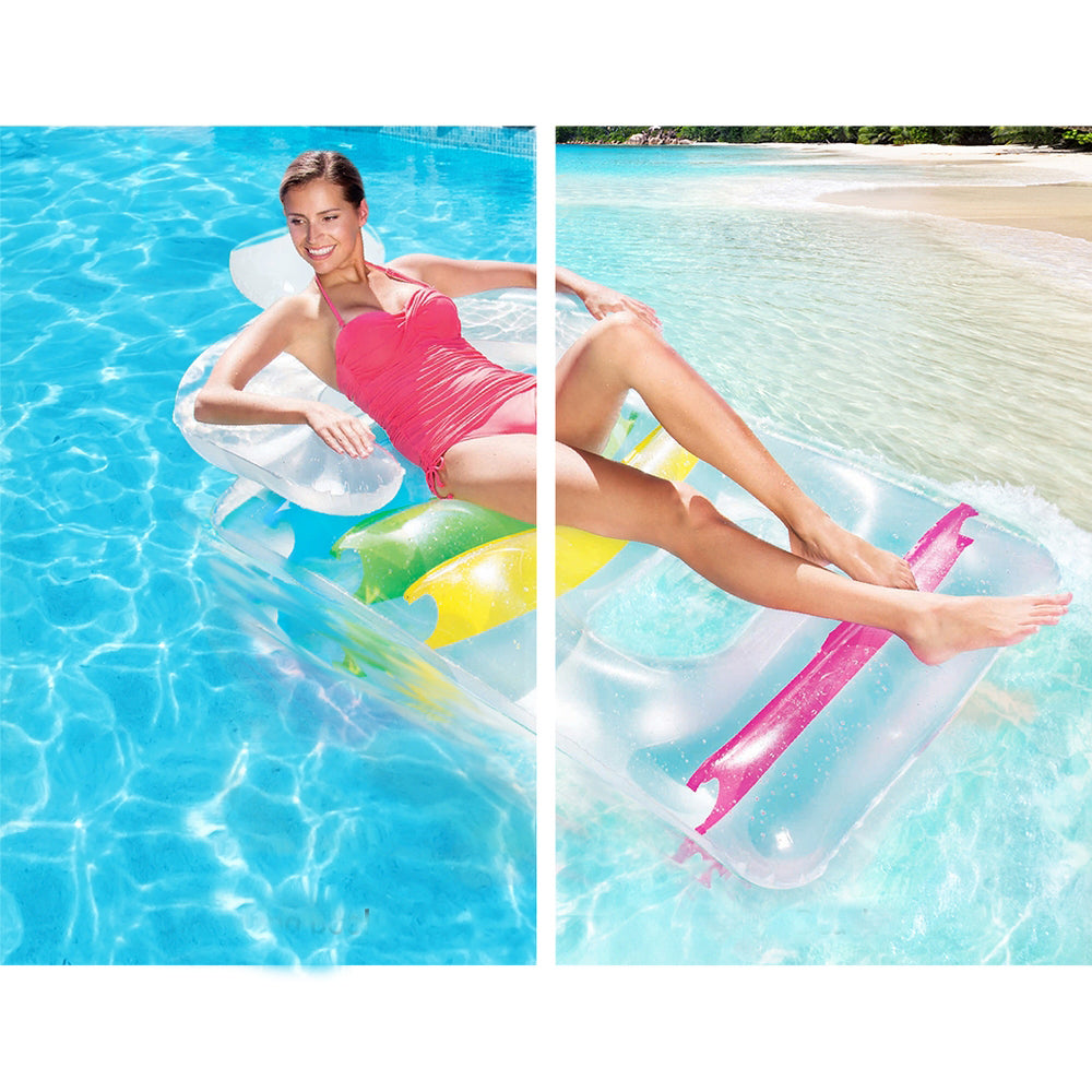 Inflatable Swimming Bed Seat Lounge Floats