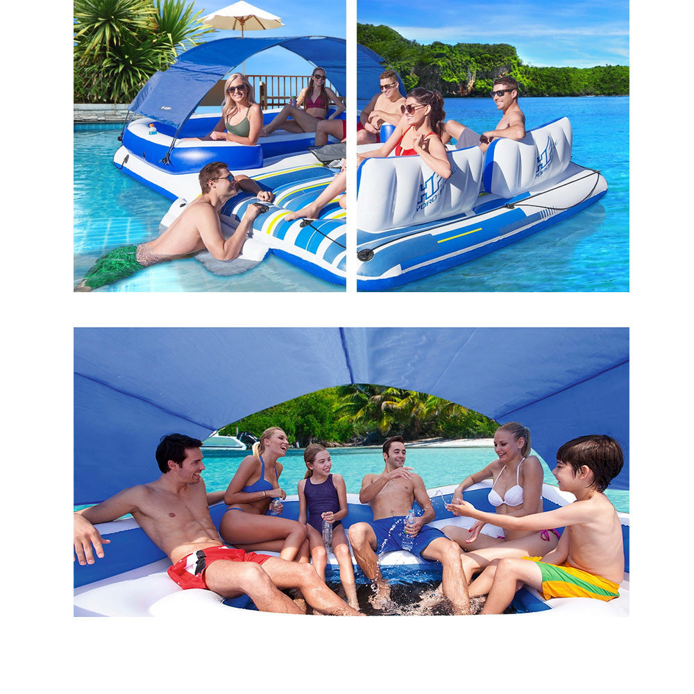 Inflatable Floating Island Lounge - 6 Person