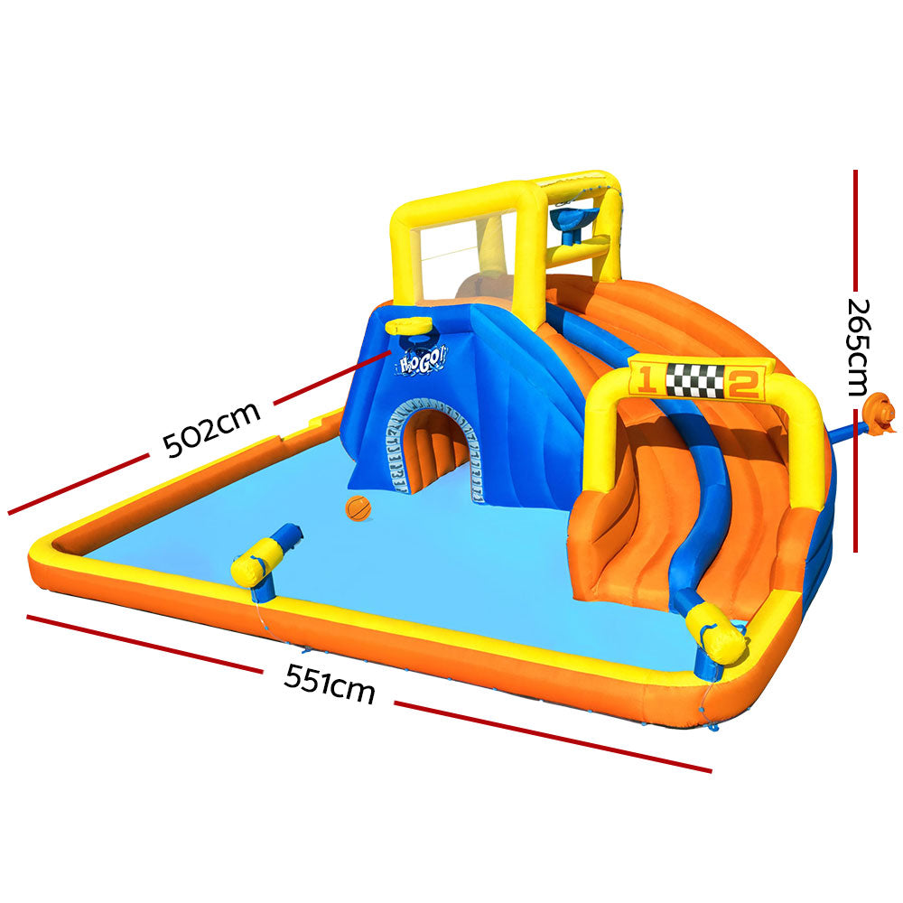 Inflatable Outdoor Castle Double Swimming Pool Playground - 2699L
