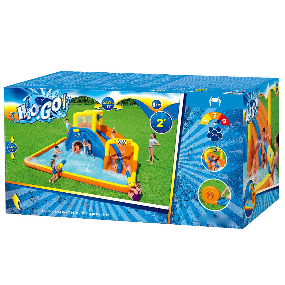 Inflatable Outdoor Castle Double Swimming Pool Playground - 2699L