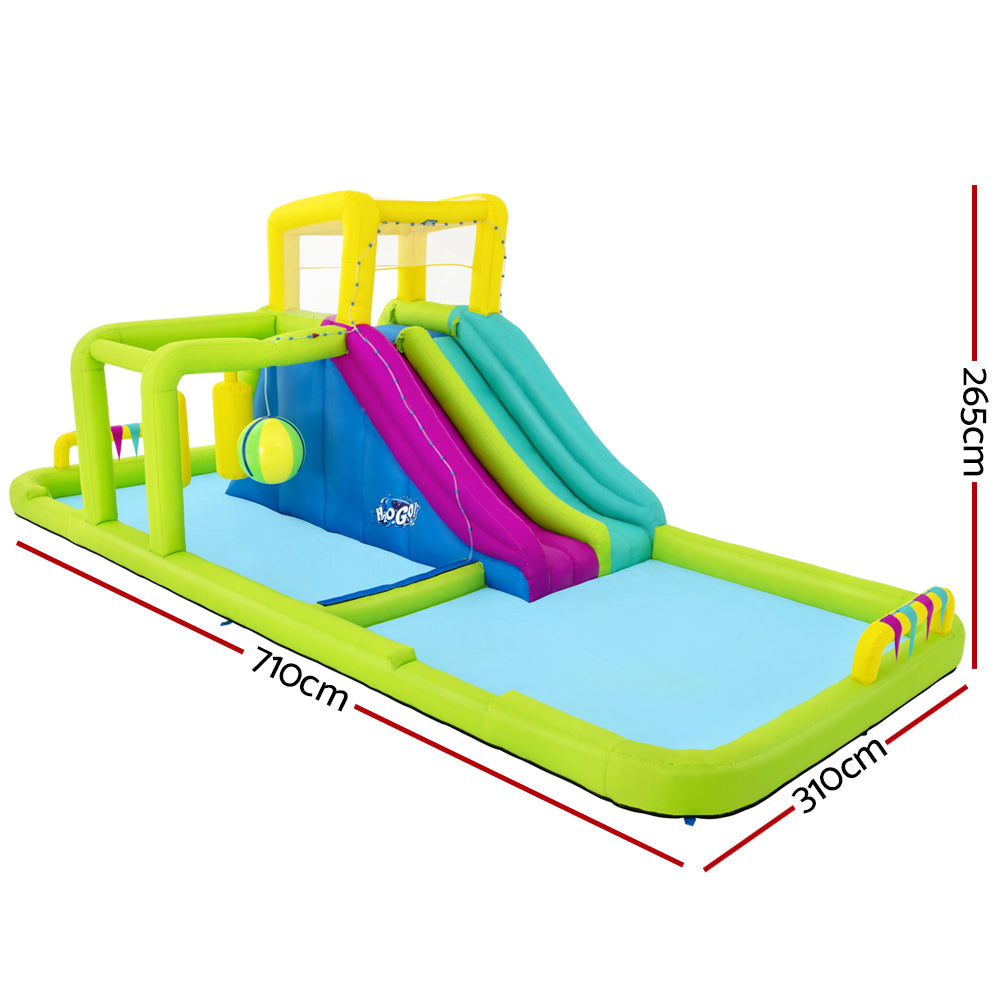 Inflatable Water Pack Pool Slide Castle Playground Splash Course