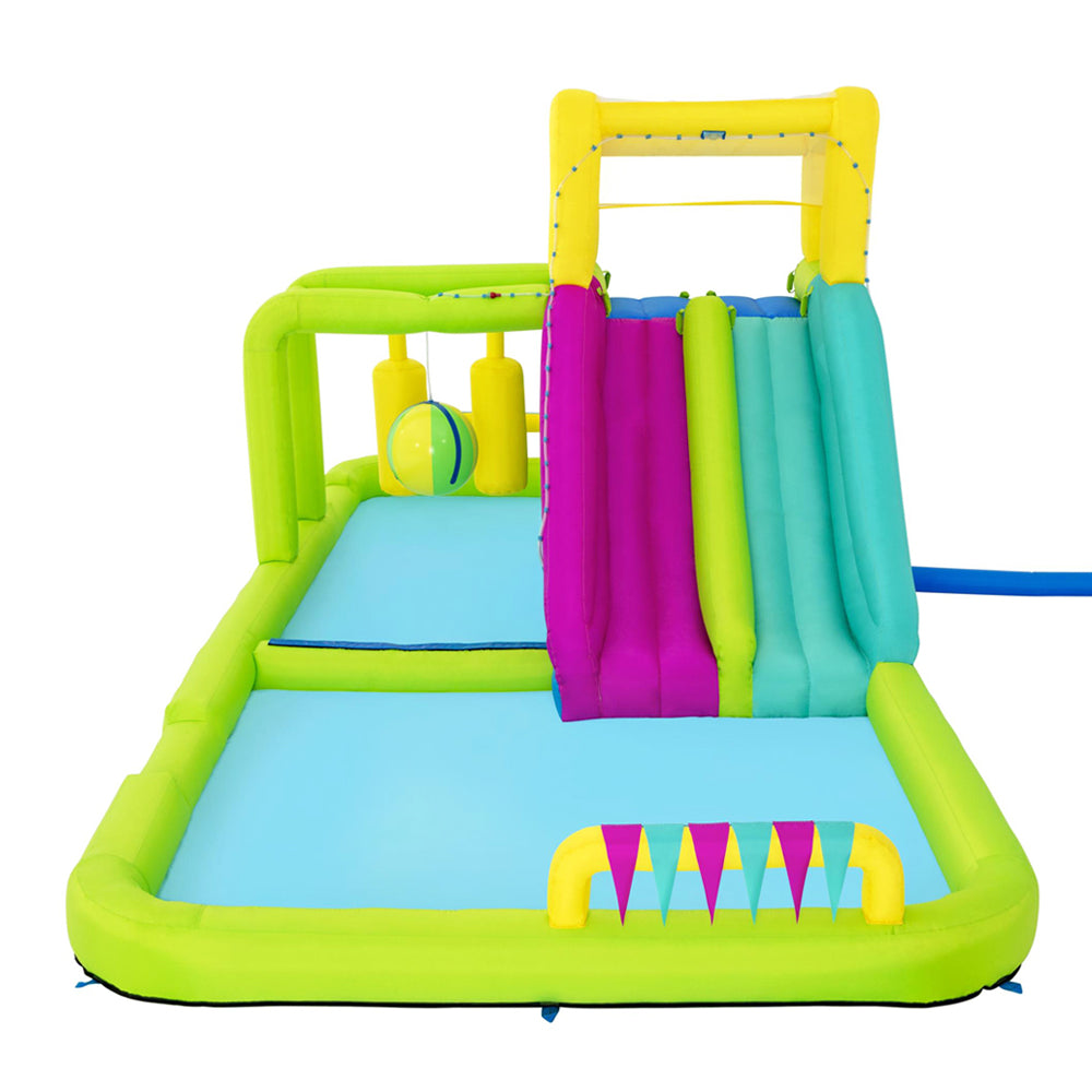 Inflatable Water Pack Pool Slide Castle Playground Splash Course