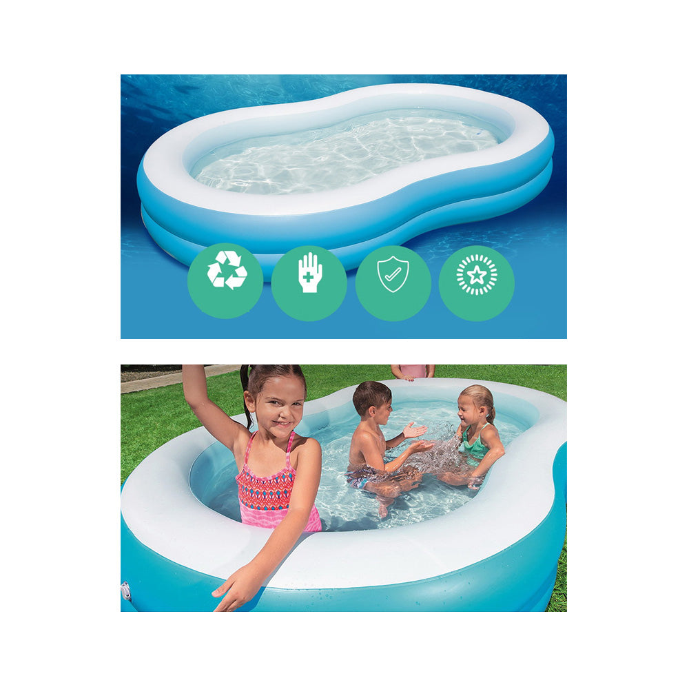 Inflatable Outdoor Swimming Pool 2.62m x 1.57m x 46cm - 544L