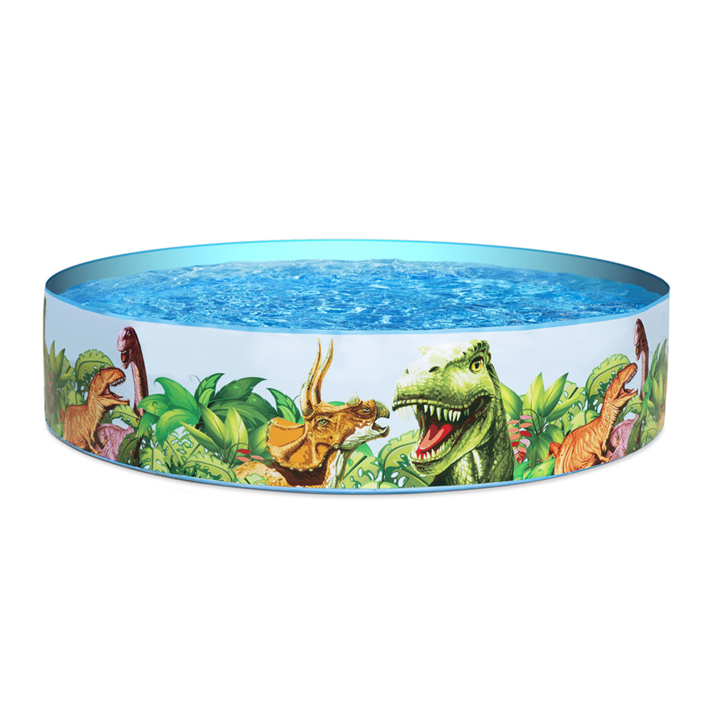 Kids Inflatable Bottom Outdoor Swimming Pool - 946L
