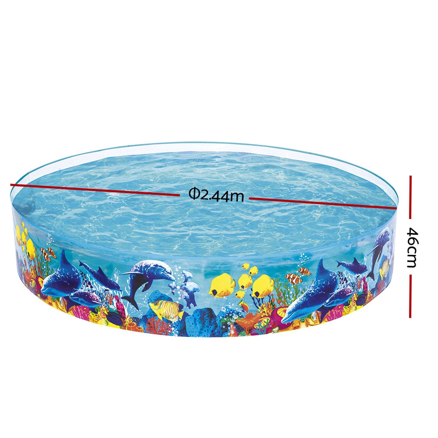 Kids Inflatable Play Swimming Round Pool