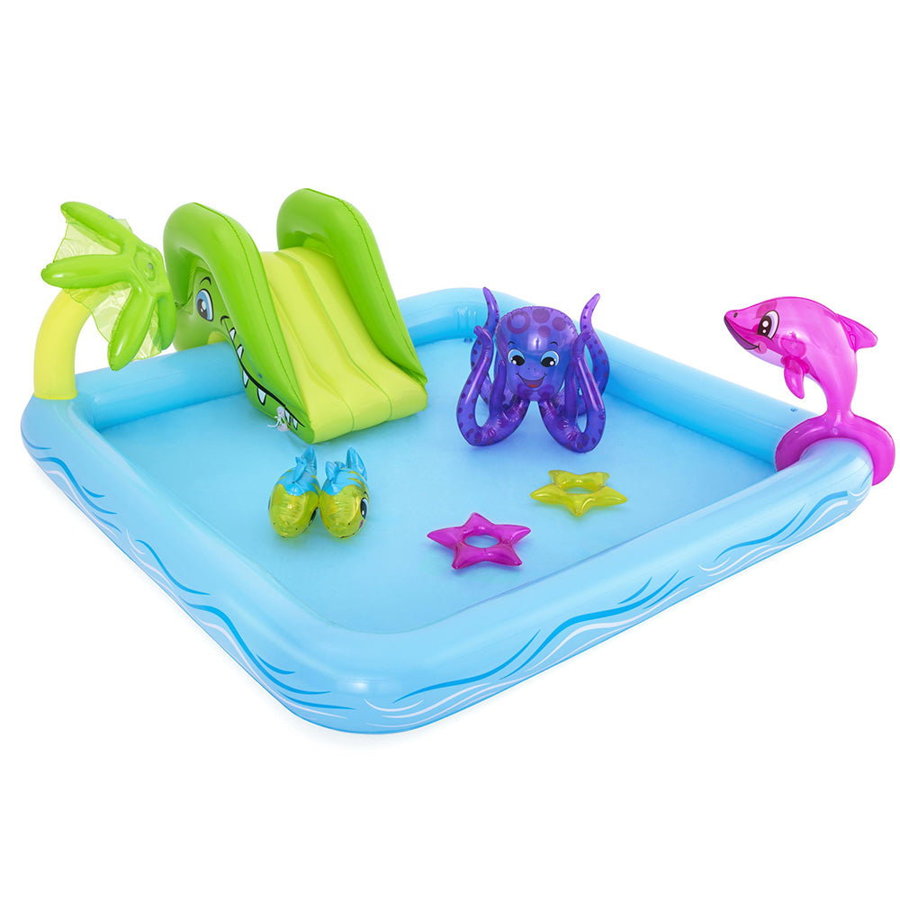Kids Inflatable Outdoor Swimming Pool Aquarium - 308L