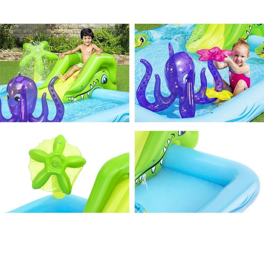 Kids Inflatable Outdoor Swimming Pool Aquarium - 308L