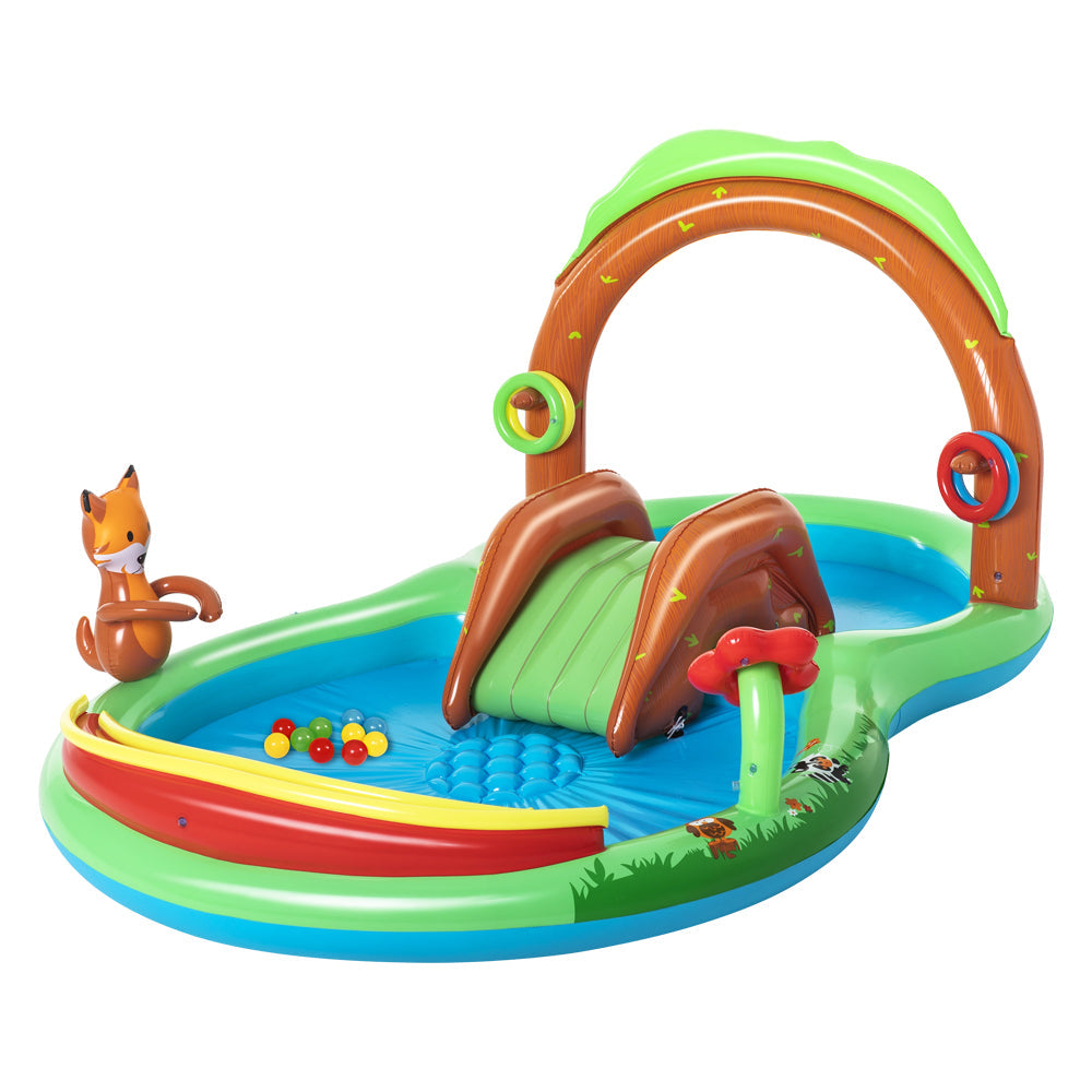 Kids Inflatable Outdoor Double Swimming Pool