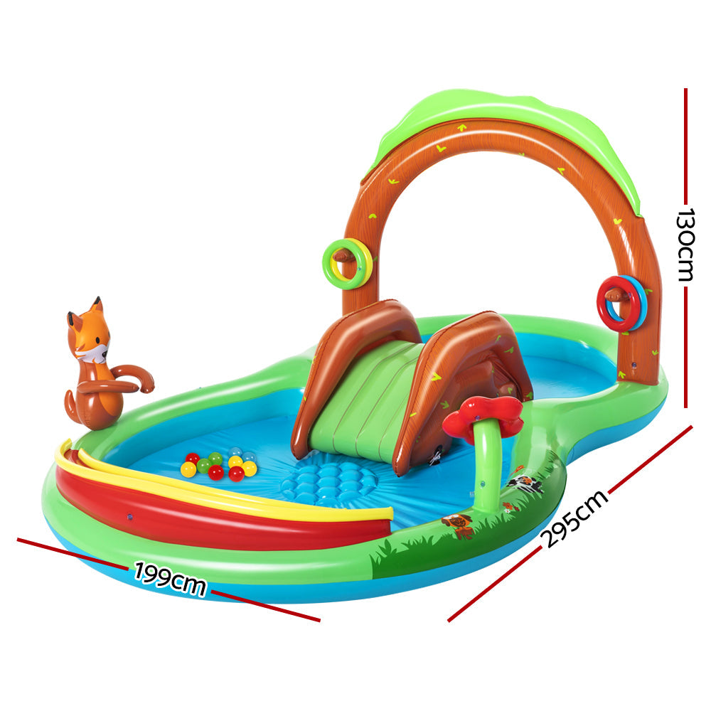 Kids Inflatable Outdoor Double Swimming Pool