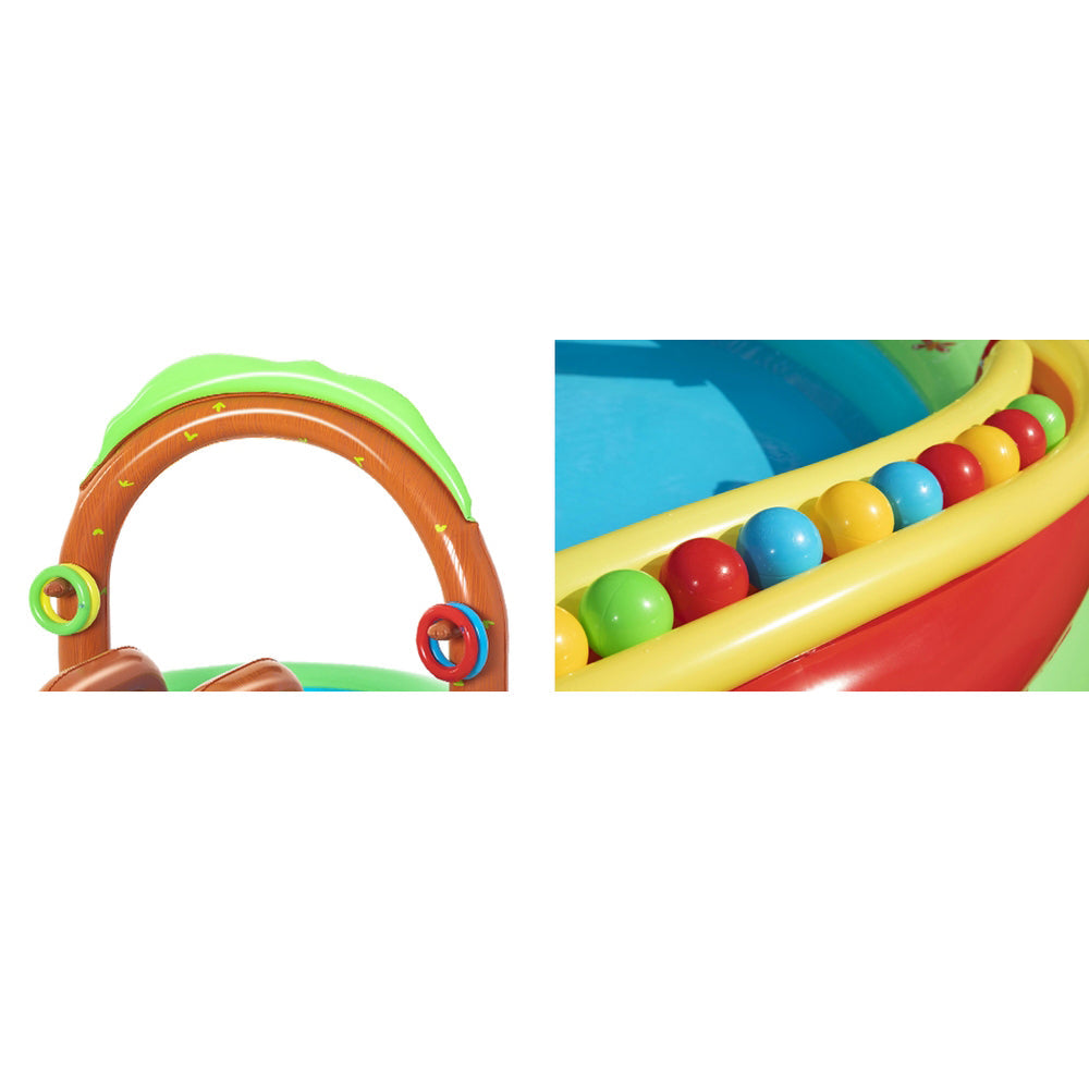 Kids Inflatable Outdoor Double Swimming Pool