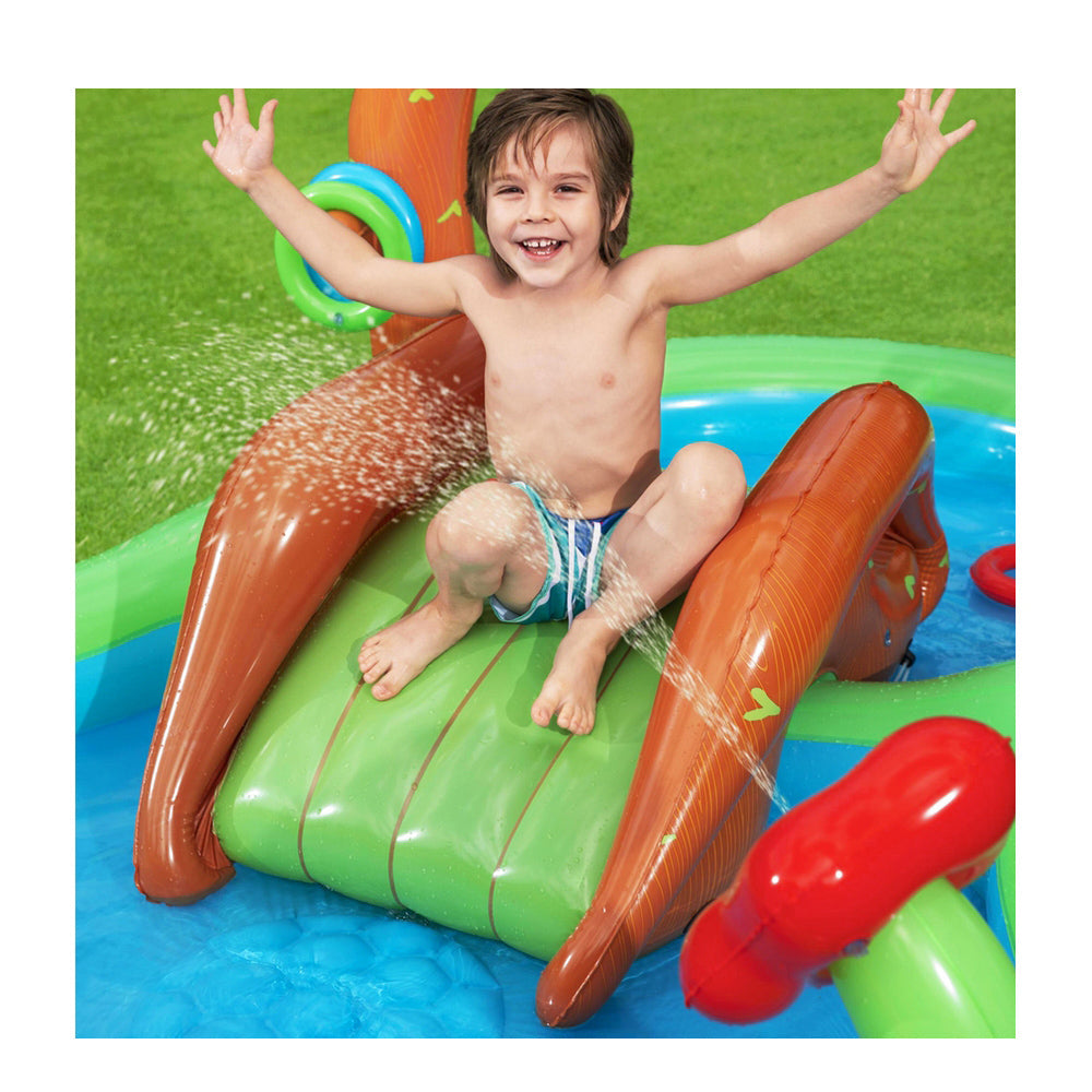 Kids Inflatable Outdoor Double Swimming Pool