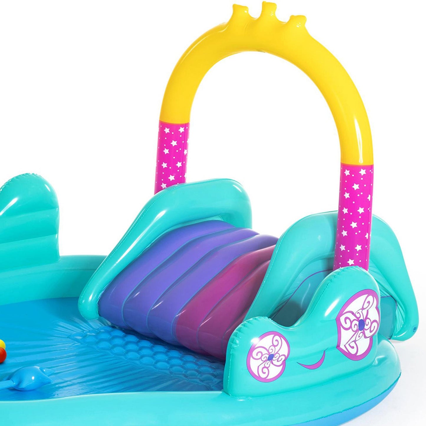 Kids Inflatable Unicorn Slide Play Pool