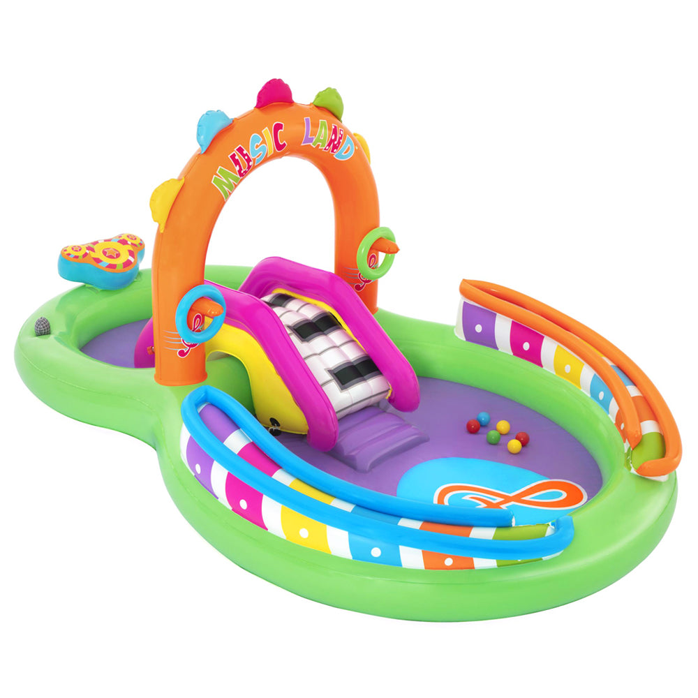 Kids Inflatable Outdoor Double Swimming Pool