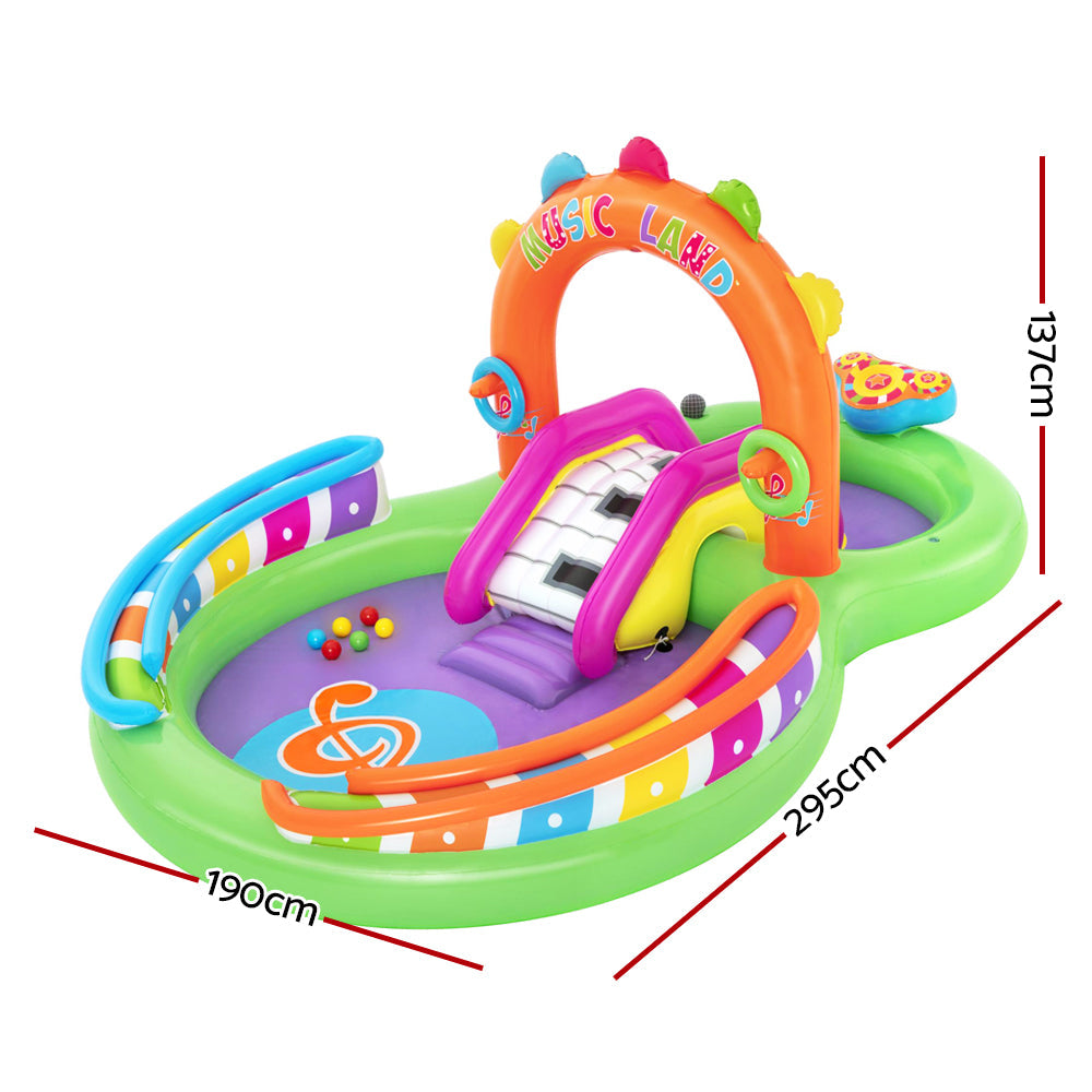 Kids Inflatable Outdoor Double Swimming Pool