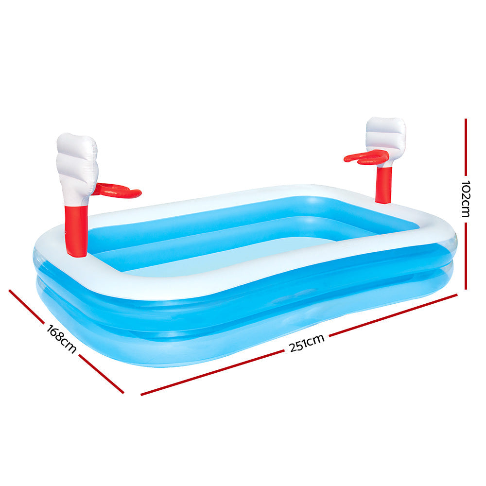 Kids Inflatable Swimming Basketball Ball Game Pool
