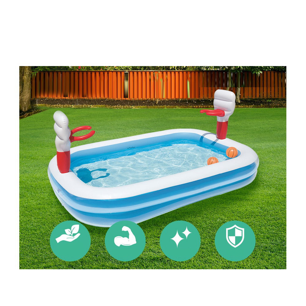 Kids Inflatable Swimming Basketball Ball Game Pool