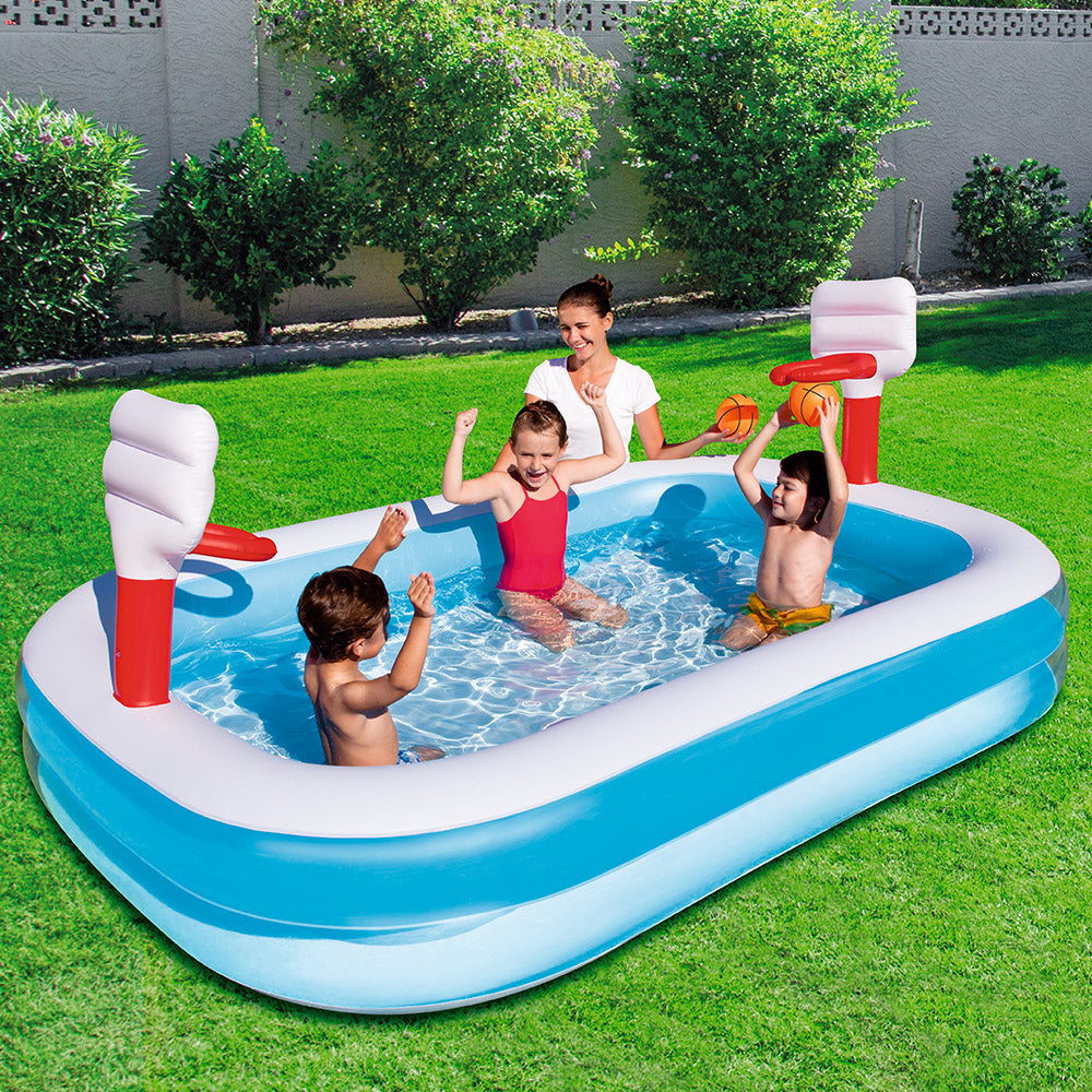 Kids Inflatable Swimming Basketball Ball Game Pool