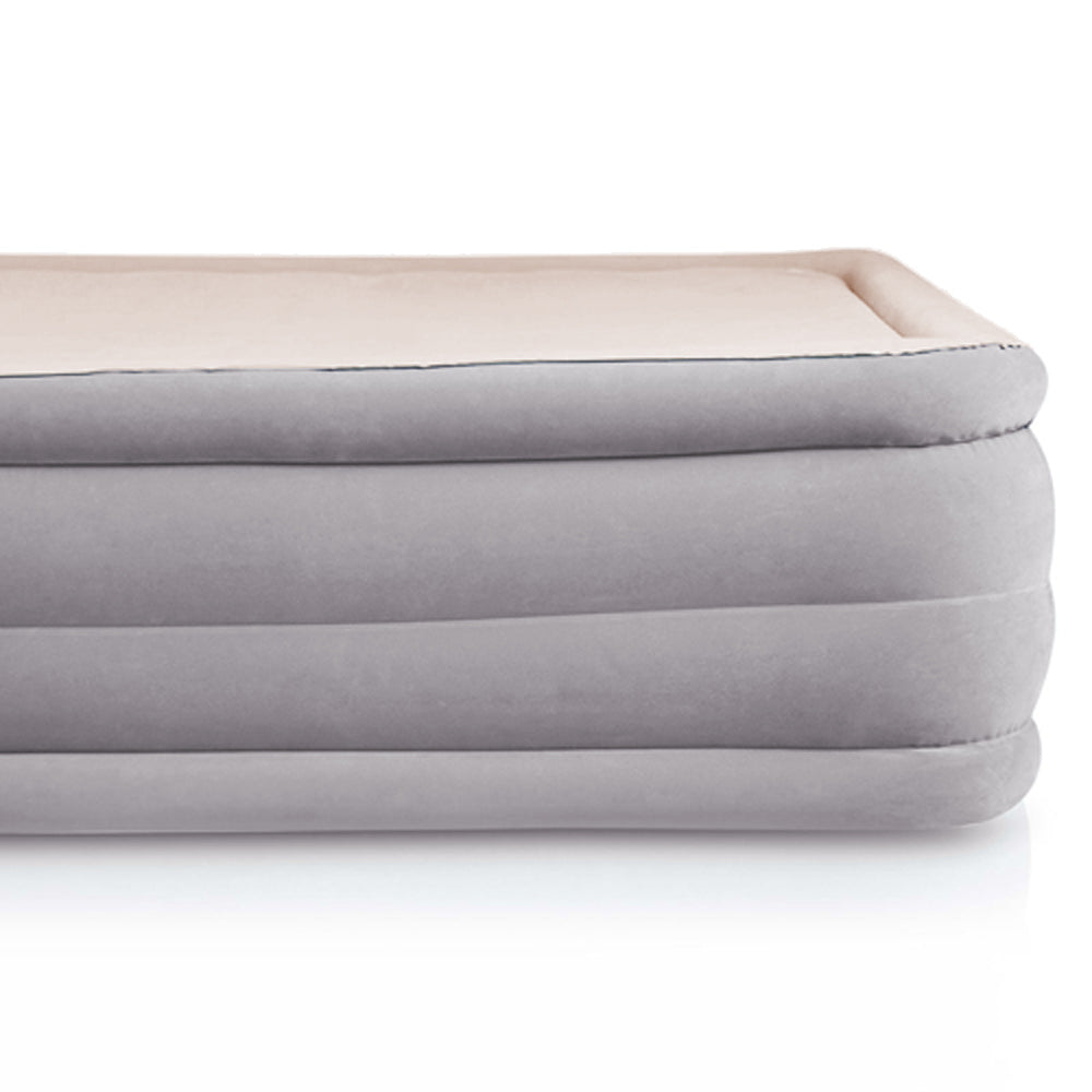 Queen Size Inflatable Air Matress - Grey and Beige