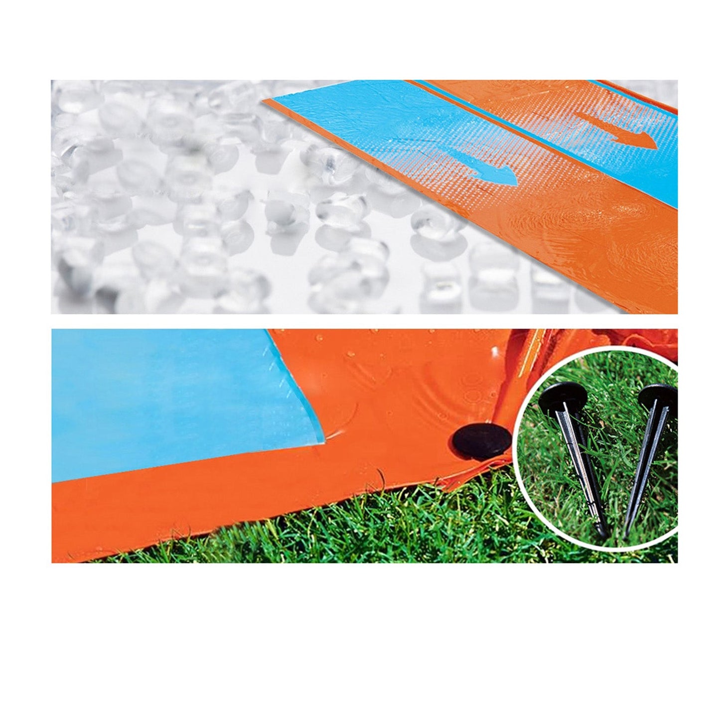 Kids Inflatable Water Slide - 4.88M