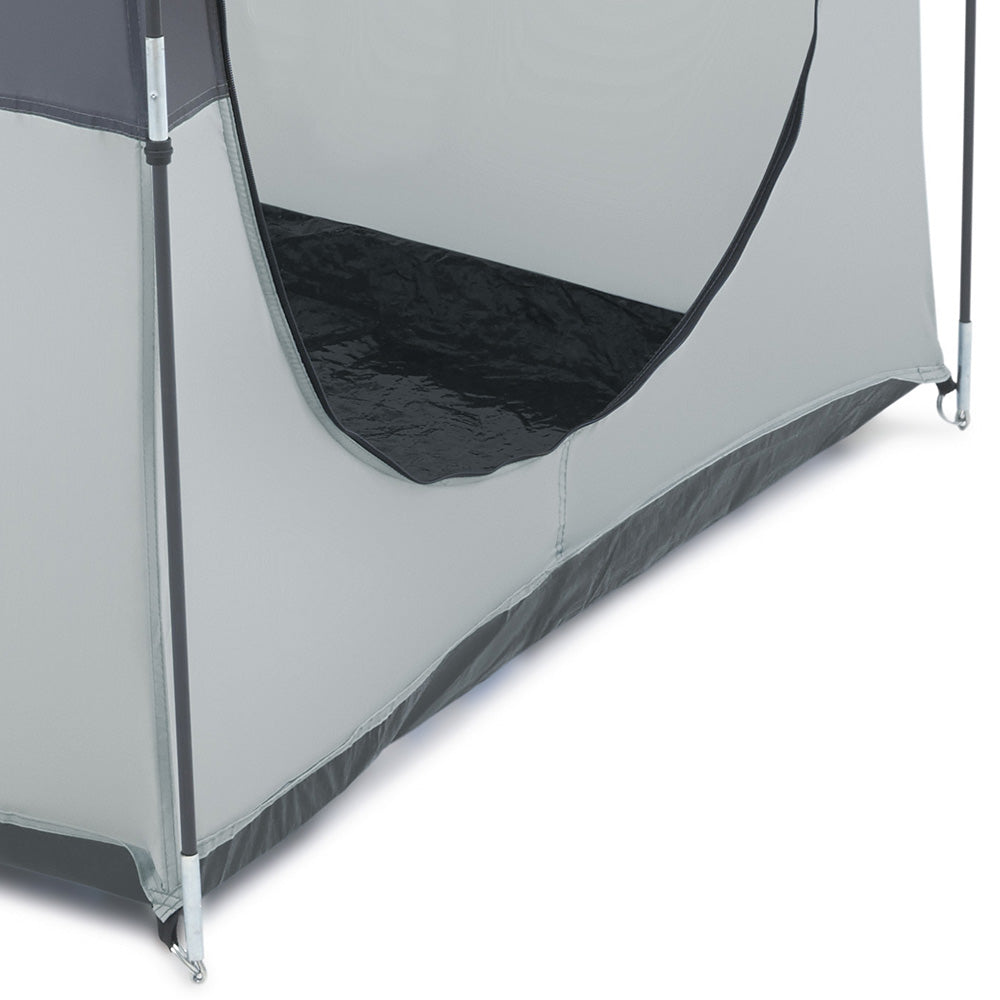 Portable Outdoor Camping Change Room - Grey and Red