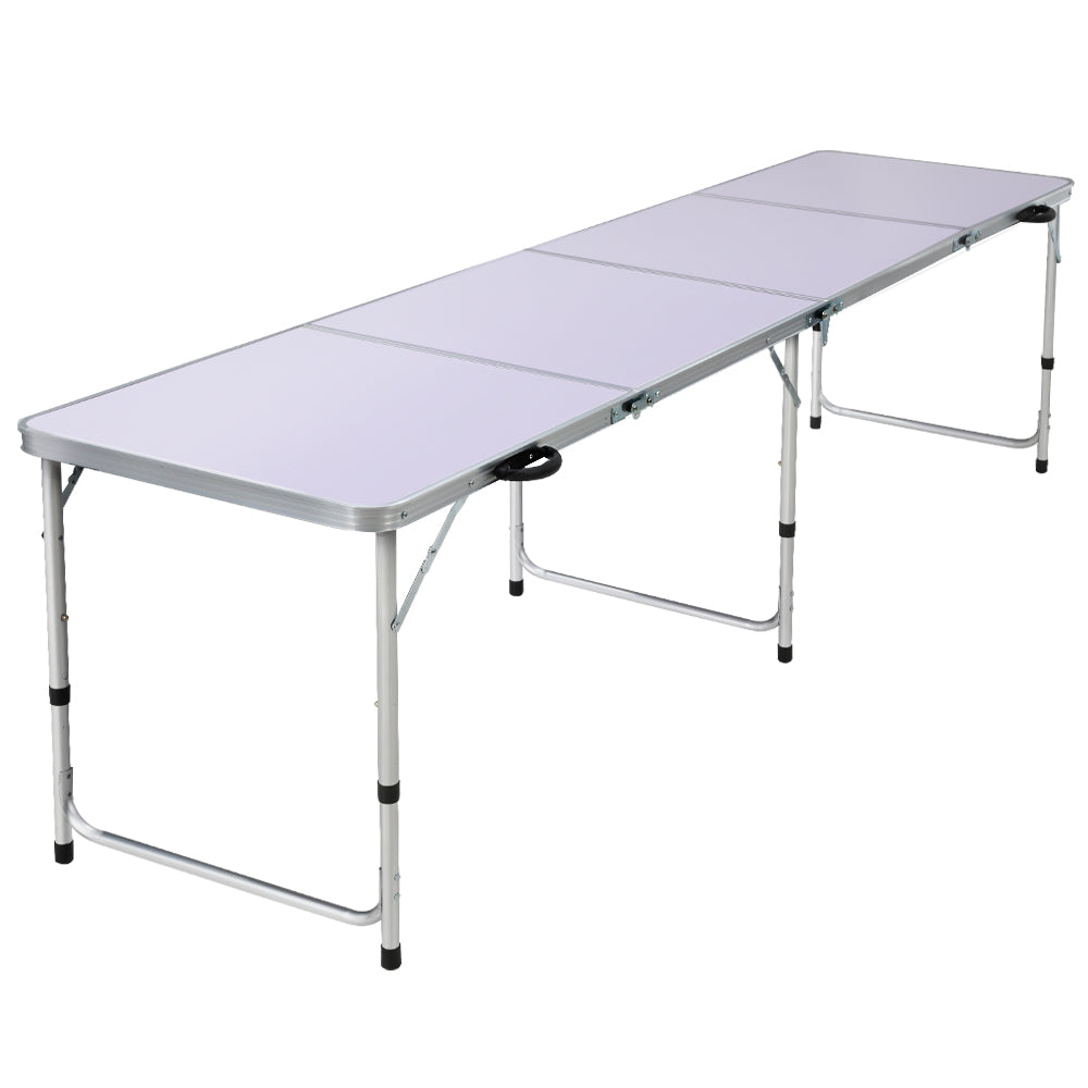 Folding Camping Table Portable Picnic Garden - 240CM