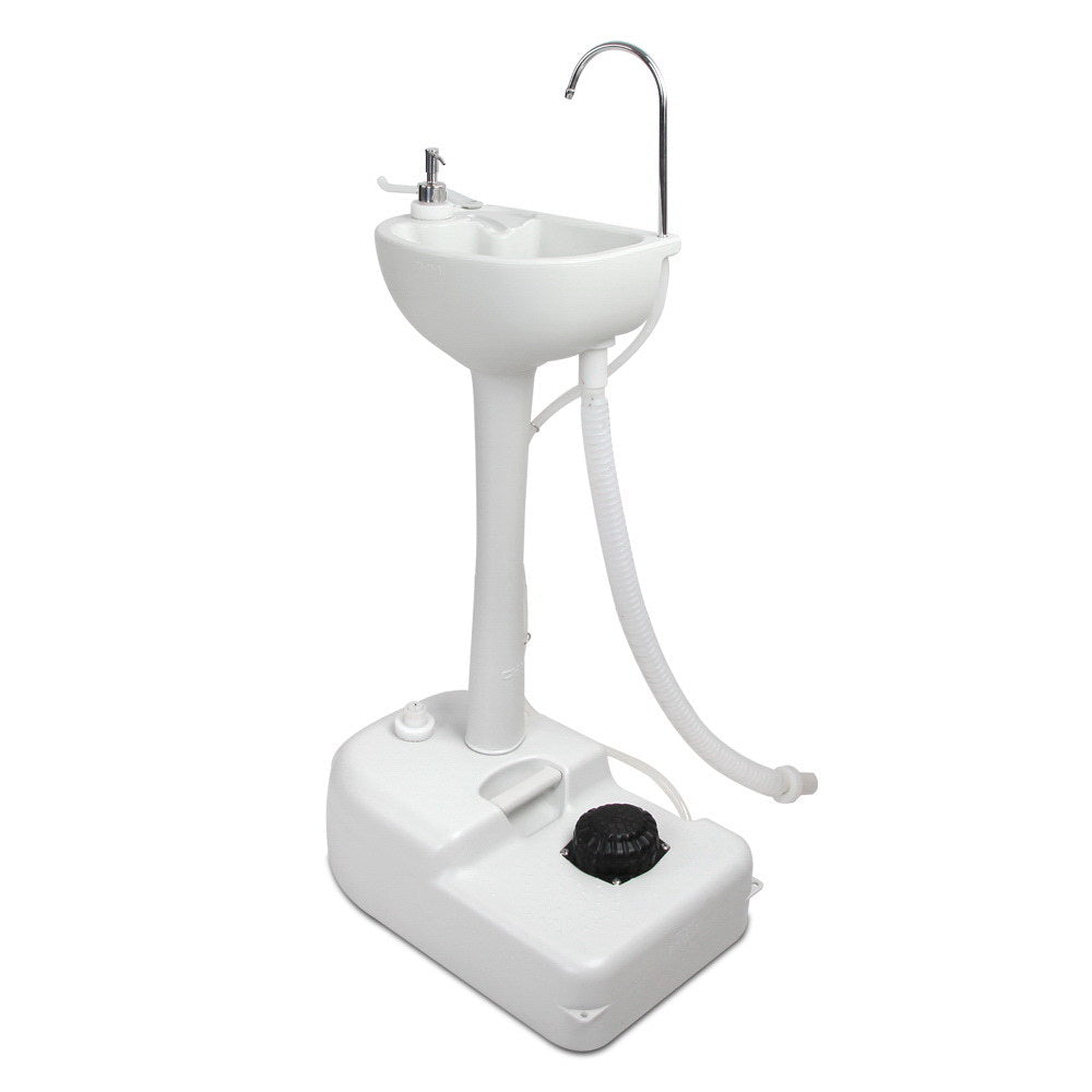 Portable Outdoor Camping Wash Basin 19L - Grey