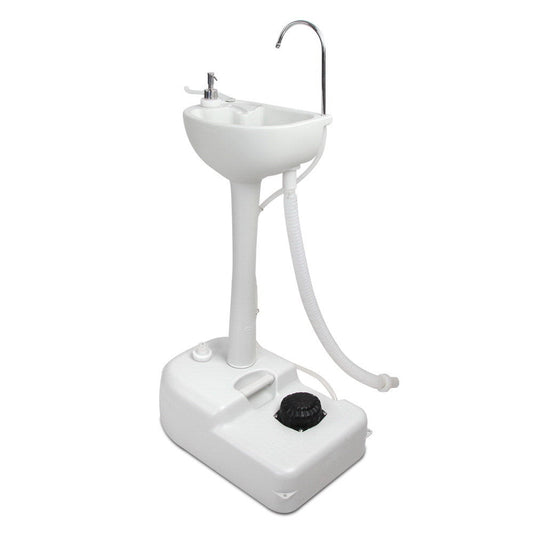 Portable Outdoor Camping Wash Basin 19L - Grey
