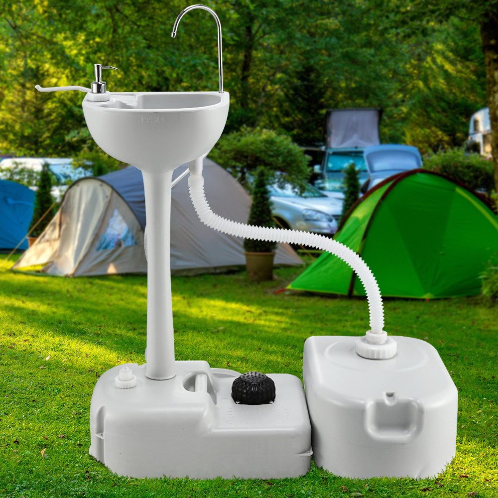 Outdoor Portable Camping Wash Basin - 43L