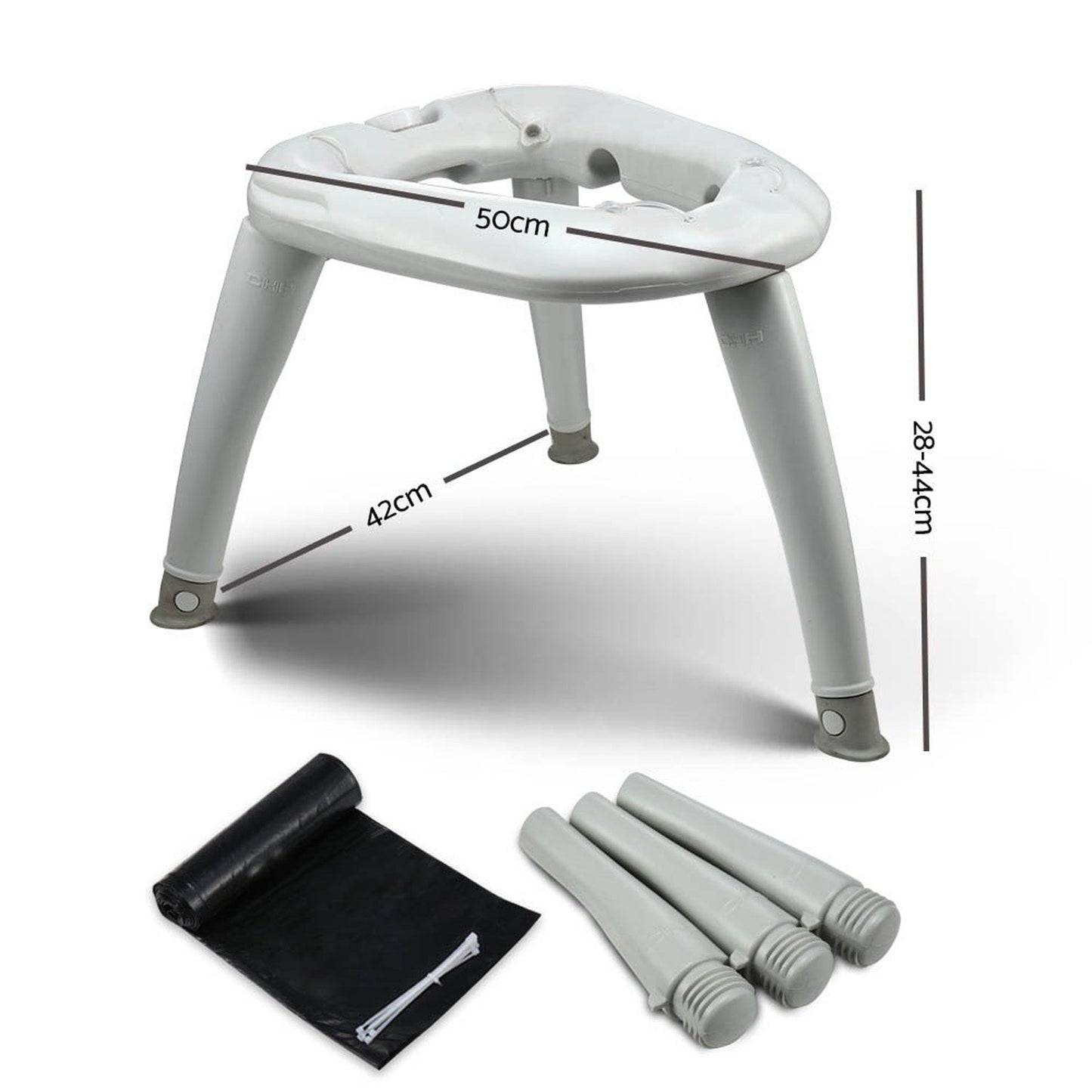 Outdoor Portable Folding Camping Toilet -3.8L
