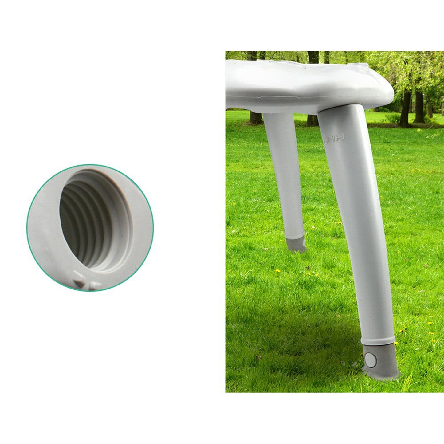 Outdoor Portable Folding Camping Toilet -3.8L