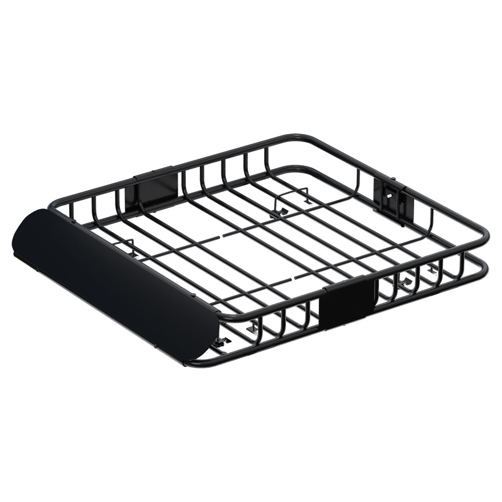 Universal Car Roof Rack Basket Luggage Carrier Steel Cargo - 111cm