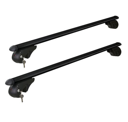 Universal Car Roof Rack Cross Bars Aluminium Carrier Silver - 1080mm
