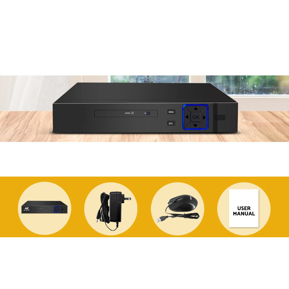 UL Tech CCTV Security Video Recorder - 8 Channel